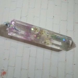 Rock A Little Flower & Glitter Point Pendant